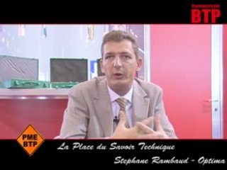 Vidéo PMEBTP - Luc Charmasson, Président d'une direction commerciale dans le secteur du BTP